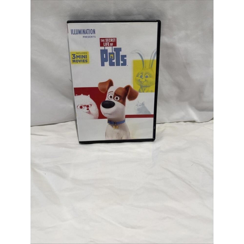 The Secret Life of Pets DVD 1hr 27 Min Like New Illumination Animation